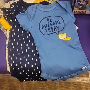 Blue Baby Onesie - Be Awesome Today